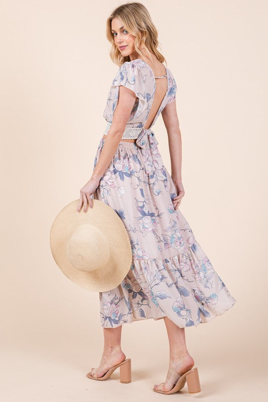 Always24 Floral Print Skirt Set - Always24