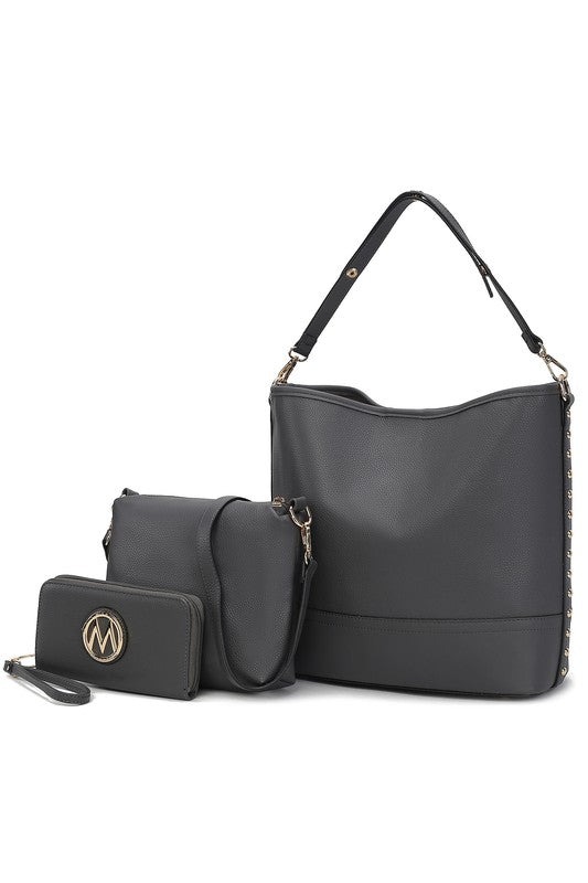MKF Wren Hobo with Pouch and Wristlet by Mia K - Always24