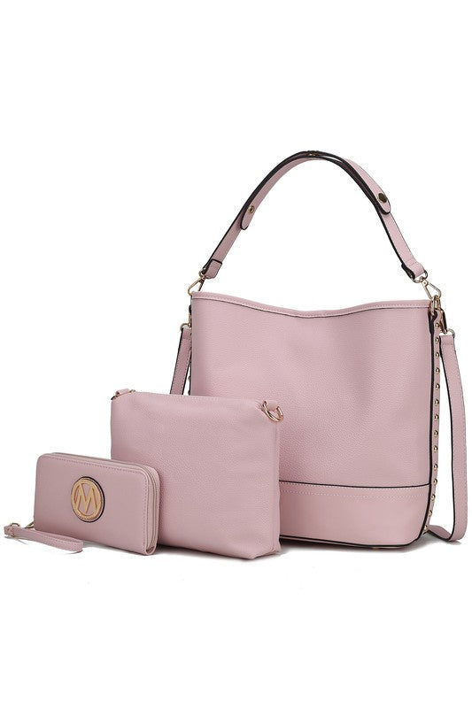 MKF Wren Hobo with Pouch and Wristlet by Mia K - Always24