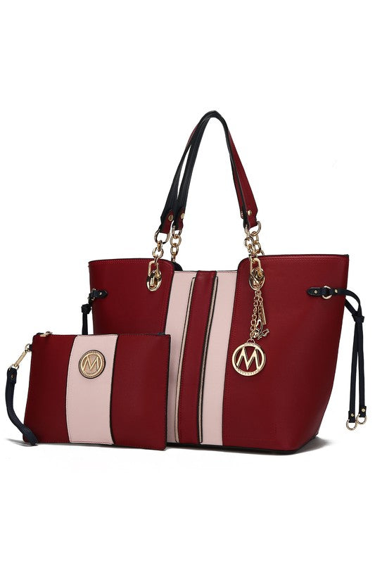 MKF Holland Tote Bag with Wristlet by Mia k - Always24