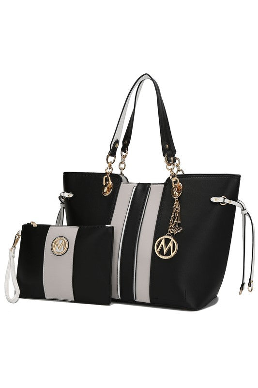 MKF Holland Tote Bag with Wristlet by Mia k - Always24
