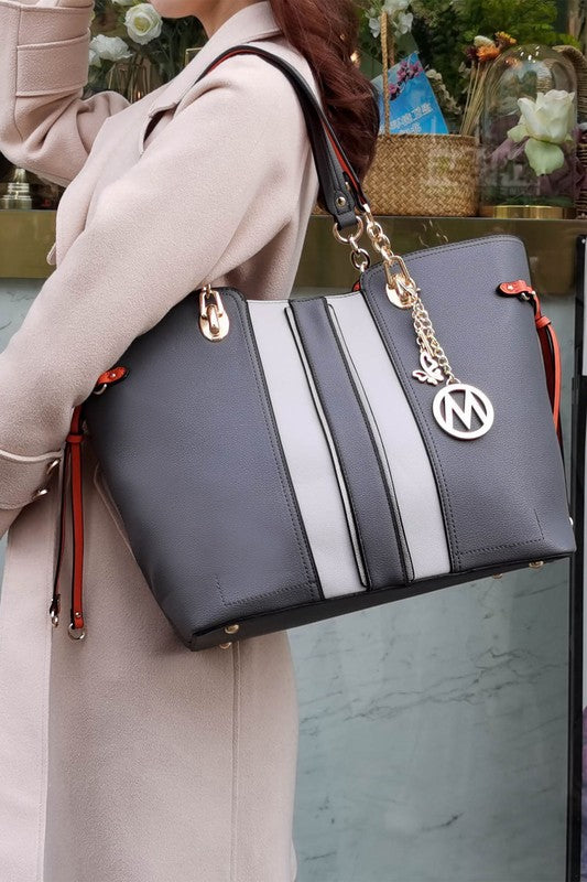 MKF Holland Tote Bag with Wristlet by Mia k - Always24