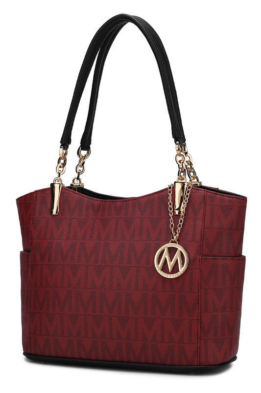 MKF Collection Braylee M Signature Tote by Mia K - Always24