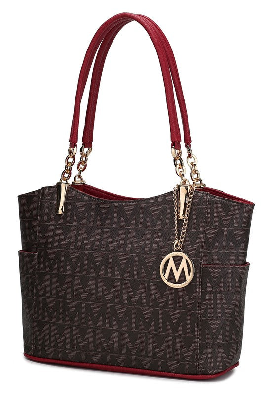 MKF Collection Braylee M Signature Tote by Mia K - Always24
