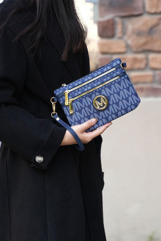 MKF Geneve Signature Crossbody & Wristlet by Mia K - Always24