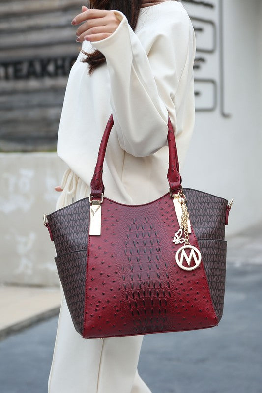 MKF Kristal M Signature Tote Bag by Mia K - Always24