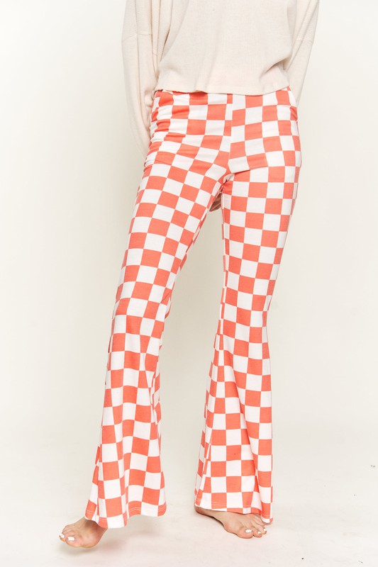 Always24 CHECKERED PANTS - Always24