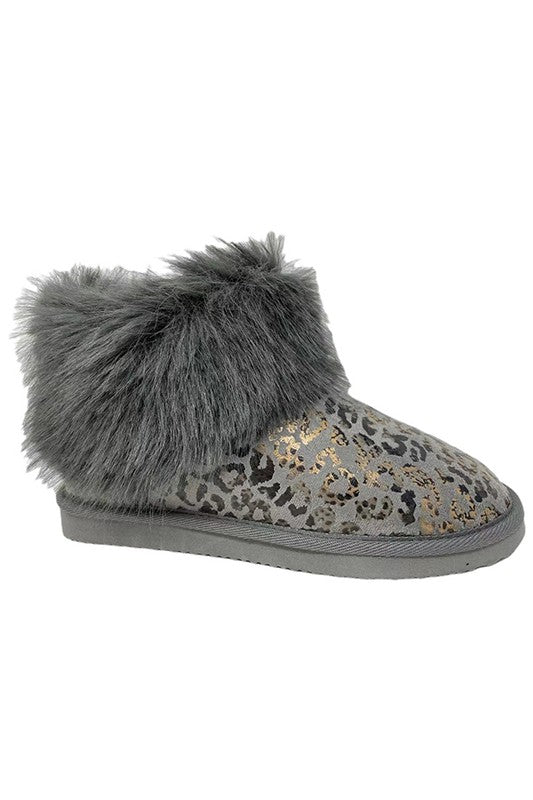 FROST-Fur Ankle Boots - Always24