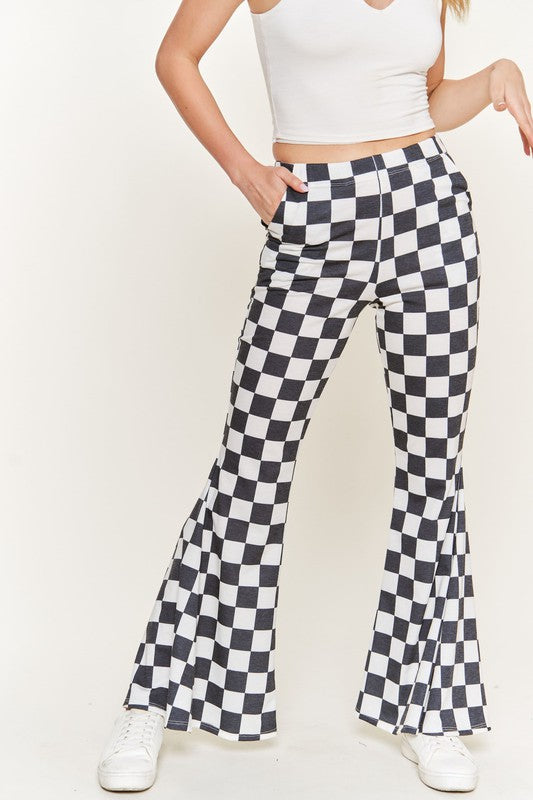 Always24 CHECKERED PANTS - Always24