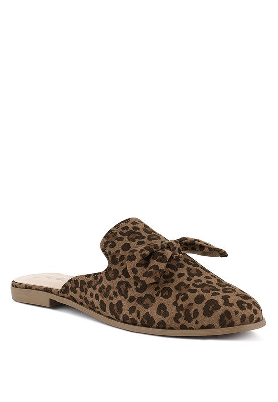 Comfortable Loafers | Casual Walking Bow Mules - DOBOS