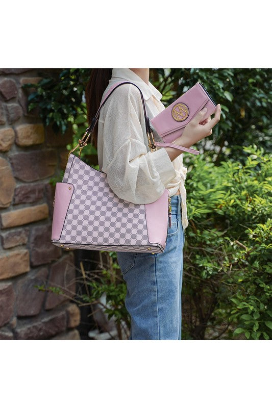 MKF Penelope Circular Print Shoulder and Wallet - Always24