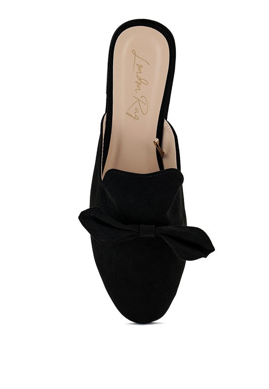 Comfortable Loafers | Casual Walking Bow Mules - DOBOS