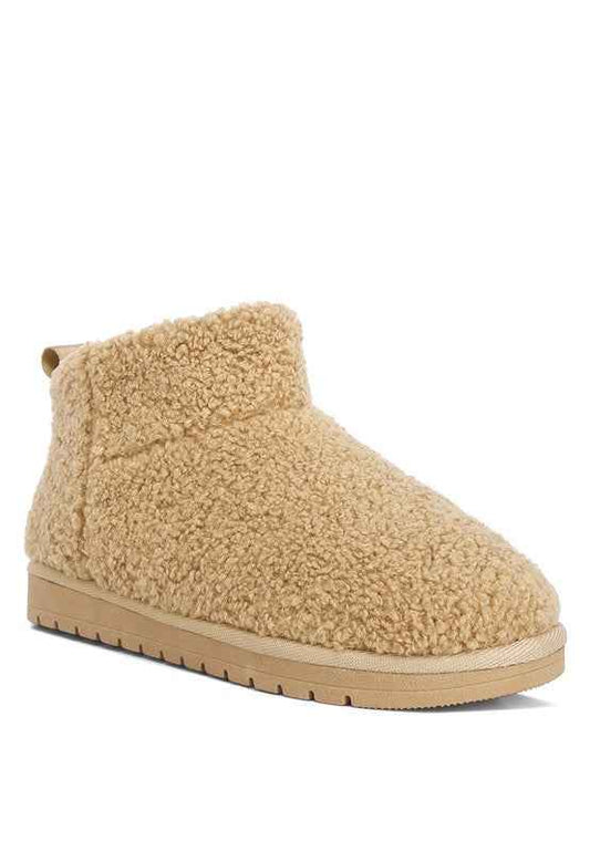 Always24 Anatole Fleece Exterior Fluffy Boots